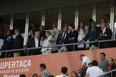 Homenagem a Diogo Jota e André Silva na Supertaça, com a presença da família