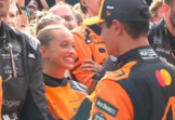 Lando Norris e Magui Corceiro juntos