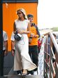 Margarida Corceiro e Lando Norris no Grande Prémio da Hungria