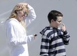 A ex-mulher de Jorge Costa, Isabel e o filho