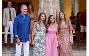 Princesa Leonor, Infanta Sofia, Letizia e Felipe VI em Maiorca 