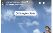 Manuel Marques visita a Disneyland Paris com a filha