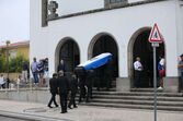 Funeral de Jorge Costa na Igreja de Cristo Rei, no Porto