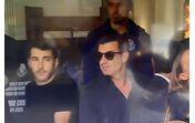 Luís Figo na cerimónia fúnebre de Jorge Costa 