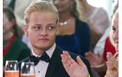Märtha Louise da Noruega e Durek Verrett no jantar oficial de casamento