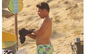Vasco Palmeirim de férias no Algarve