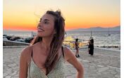 Catarina Furtado desfruta de férias na Grécia com os filho
