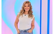 Cristina Ferreira surge com calças de ganga e sapatos brilhantes