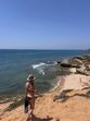 Helen, mulher de Figo, tem visitado várias praias a sul