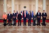 Donald Trump e Zelensky em visita à Casa Branca, Washington