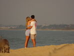 Cristina Ferreira e o namorado João Monteiro na Praia Verde, Algarve
