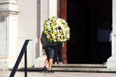Funeral de Teresa Caeiro na Igreja de São Roque, em Lisboa, reúne figuras do CDS e amigos