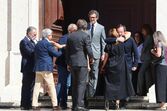 Despedida a Teresa Caeiro na Igreja de São Roque, com a presença de Paulo Portas e Conceição Cristas