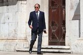 Paulo Portas nas Cerimónias fúnebres de Teresa Caeiro na Igreja de São Roque, em Lisboa