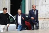 João Soares com o filho e Paulo Portas