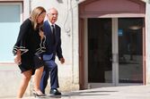 Marques Mendes  no Último adeus a Teresa Caeiro na Igreja de São Roque, com a presença de Paulo Portas e Conceição Cristas