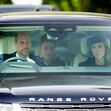 Kate Middleton e William em Balmoral com o filho para o serviço religioso