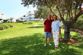 Luís Marques Mendes na casa de Vilamoura 