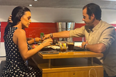 Luíza Abreu e João Moura Caetano jantam juntos após anunciarem noivado