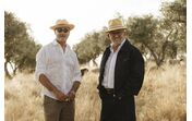 Manuel Luís Goucha e Rui Oliveira na sua herdade de Monforte