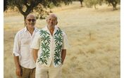Manuel Luís Goucha e  Rui Oliveira na sua nova propriedade, em Monforte