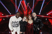 Dino D'Santiago e os Mentores The Voice 
