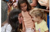 Rei Felipe e Rainha Letizia visitam áreas afetadas pelos incêndios em Leão e Zamora, Espanha