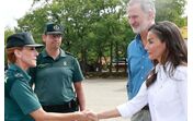 Felipe e Letizia visitam zonas afetadas pelos incêndios em Leão e Zamora