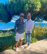 Sérgio Conceição com Anthony Pereira 