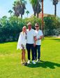 Fábio Coentrão, a mulher e Anthony Pereira 