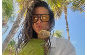 Inês Aguiar de férias