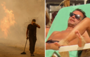 Indignação com férias de Montenegro no Algarve enquanto incêndios assolam Portugal