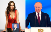 Modelo russa Alisa Kharcheva e Putin são tema de romance secreto