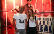 Luís Filipe Borges e Sara Santos na antestreia de "Barry Seal: Traficante Americano"