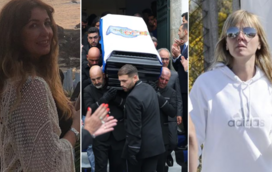 No final, Jorge Costa teve o perdão da mãe dos filhos. As lágrimas da 'ex' e da atual no último adeus ao 'capitão'