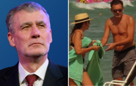 Gouveia e Melo deixa recado a Luís Montenegro, entre mergulhos e festa no Algarve enquanto o país arde: "Um verdadeiro líder não se esconde"