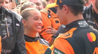 De volta a Lisboa e depois das imagens apaixonadas com Lando Norris, Magui Corceiro assume, orgulhosa: "Estou muito feliz"