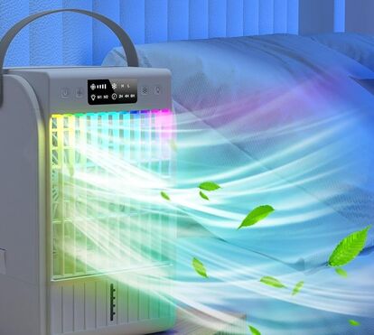 Melhor amigo para os dias (e noites) de calor. O ar condicionado a gelo de que todos precisamos