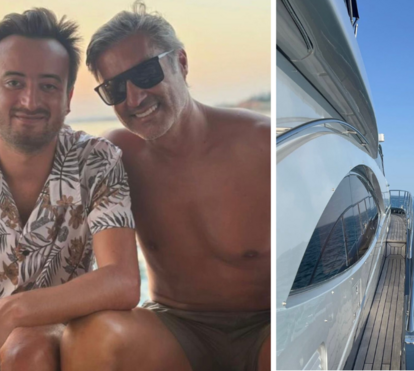 Melhores amigos! As férias de luxo do neto de Pinto da Costa com Vítor Baía a bordo de um iate