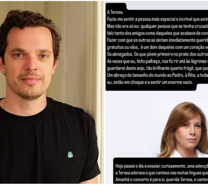 As palavras tocantes do filho de Miguel Sousa Tavares para 'Tegui': 'Fez-me sentir a pessoa mais especial e incrível'