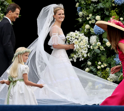 Princesa mais rica da Europa já é uma mulher casada