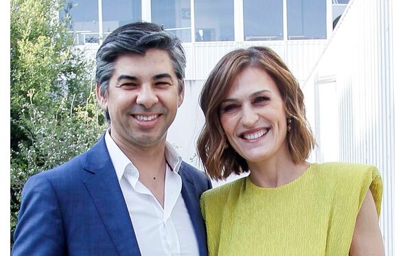 Fátima Lopes com o namorado, Jorge Cristino