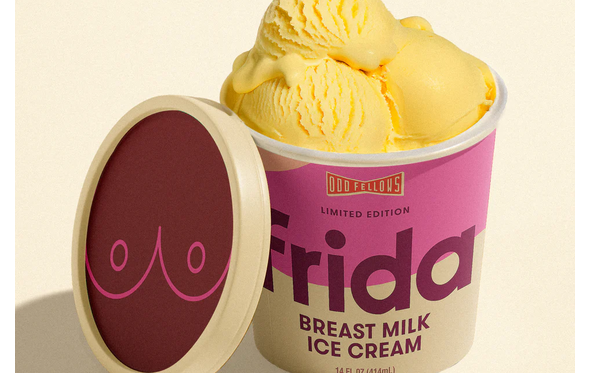Breast Milk Ice Cream, o gelado da Frida