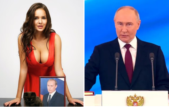 Modelo russa Alisa Kharcheva e Putin são tema de romance secreto