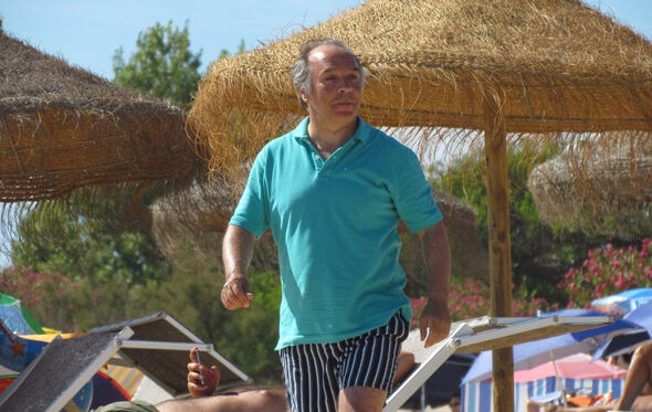 Marques Mendes na praia 