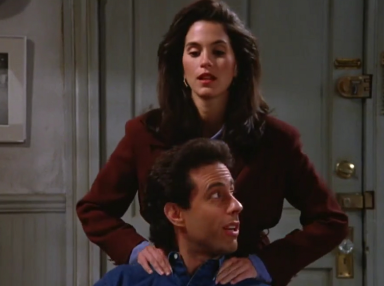 Jami Gertz, atriz com fortuna avaliada em 12 mil milhões, participou em "Seinfeld"
