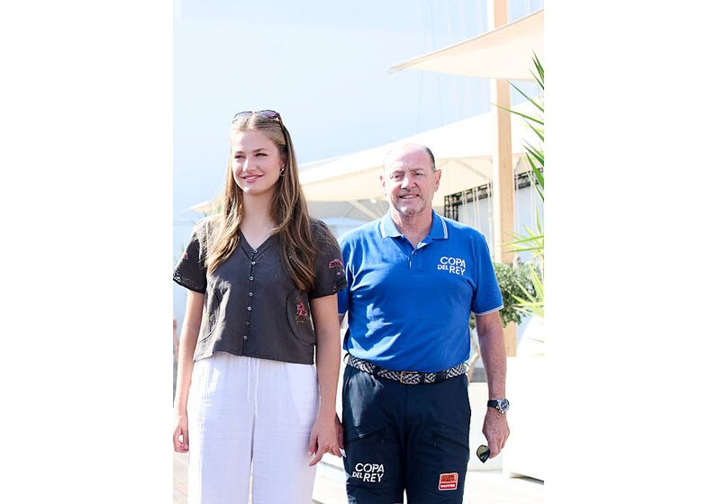 Rei Felipe VI e princesa Leonor