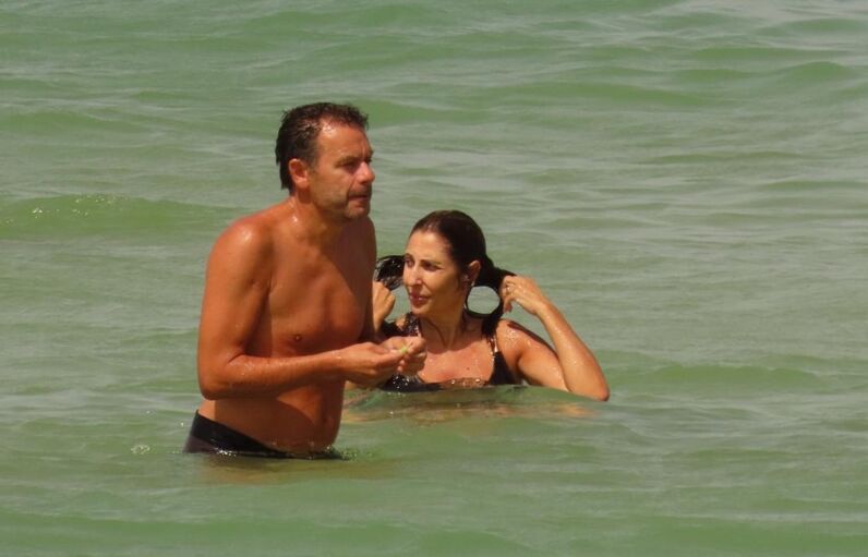 Luís Montenegro e Carla Montenegro desfrutam de férias a Sul