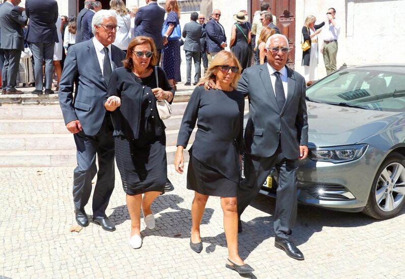 António Costa e a mulher, Fernanda Tadeu
