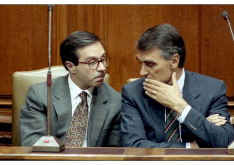 Cavaco Silva e Marques Mendes 